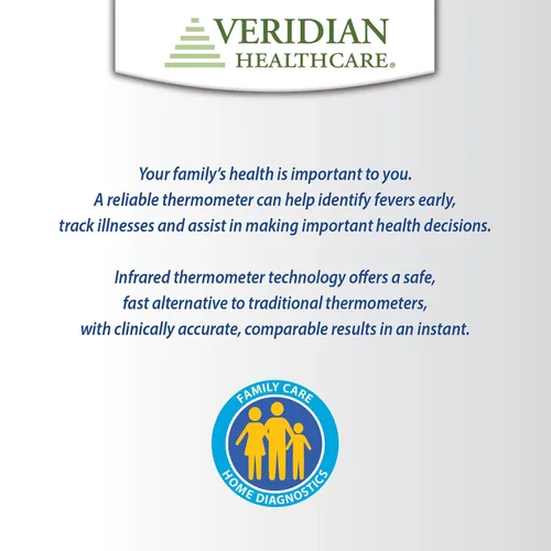 Vista 8 de Termómetro infrarrojo Mediciones de oídos y frente para niños y adultos Alerta de fiebre de 3 colores Lectura precisa instantánea Medición