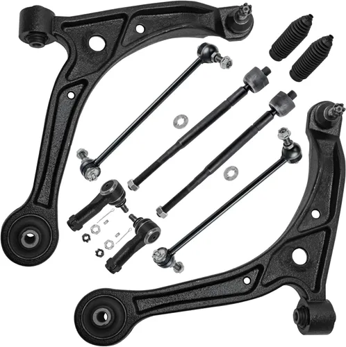 Vista 579 de Detroit Axle - Kit de suspensión frontal de 10 piezas para Dodge Avenger 2008-2014, Chrysler Sebring 2007-2010, 2 brazos de control inferiores, 2