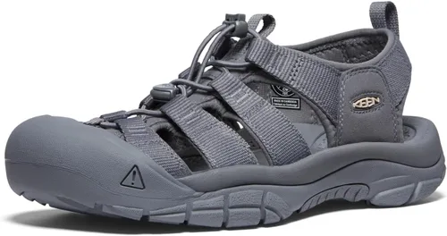 Vista 17 de KEEN Newport H2 Sandalias de punta cerrada para hombre Aleación/oro crema