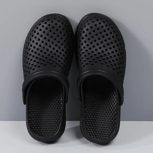 Vista 6 de Zuecos de jardín para mujer, zapatos informales, sandalias de playa, antideslizantes, para piscina, para el agua, para el hogar, calzado de verano