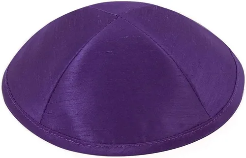 Vista 17 de Zion Judaica Deluxe Raw Silk Kippot Paquetes a granel o kipá individual incluye clips gratis