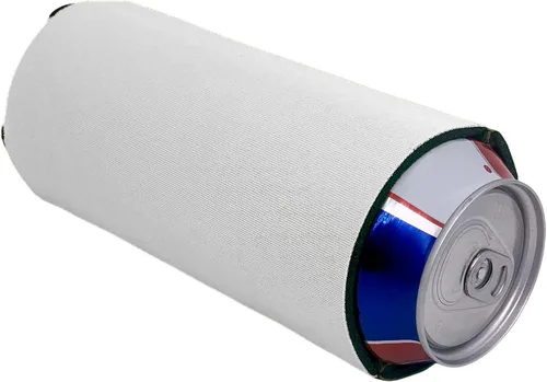 Vista 42 de Espuma en blanco plegable de 24 oz. Can Coolie (variedad, paquete de 6)