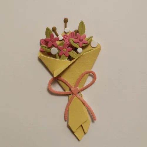 Vista 7 de hinana Troqueles de metal de flores, hojas de flores, plantillas de corte de ramo de hojas para manualidades, álbumes de recortes, fotos, papel