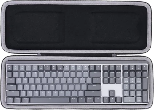 Vista 2 de Aenllosi Estuche rígido compatible con teclado mecánico inalámbrico de rendimiento iluminado Logitech MX