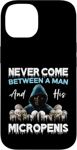 Vista 4 de Funda divertida para iPhone 16 Man and Micropenis Cringe Weird Stupid Meme