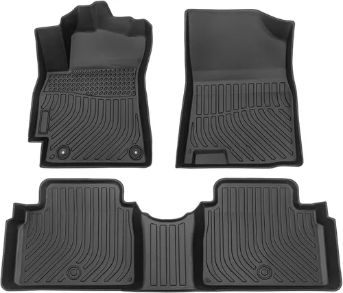 Vista 15 de Alfombrillas para todo tipo de clima para Ford Explorer 2011-2014 (no apto para asientos de cubo), tapetes para el piso de 1ª y 2ª y fila, 3D