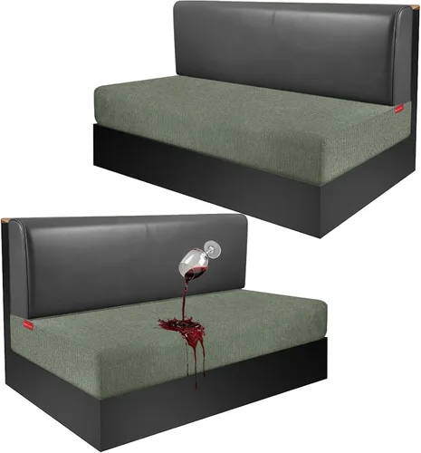 Vista 96 de Fundas de cojín impermeables para sofá, funda elástica lavable con diseño elástico antideslizante, protector de muebles para mascotas y niños