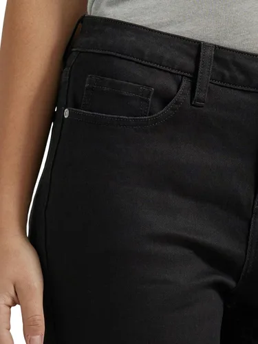 Vista 4 de Lee Legendary - Jeans capri de tiro medio de 21 pulgadas para mujer