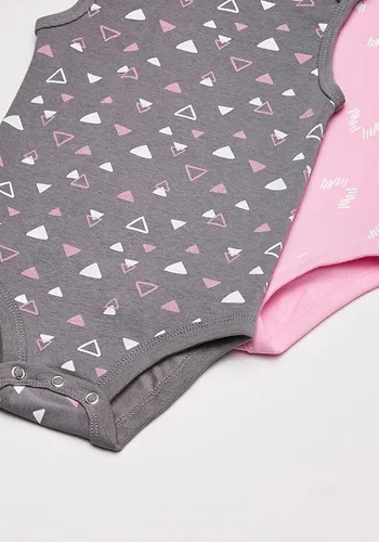 Vista 6 de Hanes Body unisex para bebé sin mangas Ultimate Flexy para niños y niñas paquete de 5