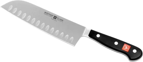 Vista 3 de wusthof-trident 4183 – 7 Classic 6 – 1/2" Hollow cuchillo Santoku forjado