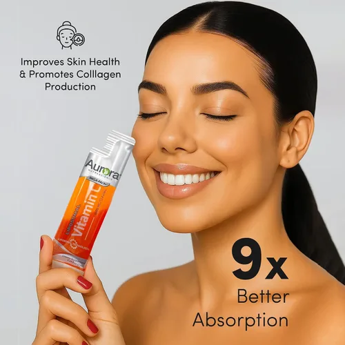 Vista 6 de Aurora Nutrascience - Vitamina C líquida liposomal, suplemento de apoyo inmunológico saludable para adultos, sin azúcar, 3000 mg por porción