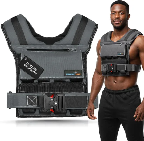 Vista 16 de Weighted Vest Adjustable for Men and Women – Workout Weight Training Vest for Fitness, Running, Strength, Exercise & Cross Training