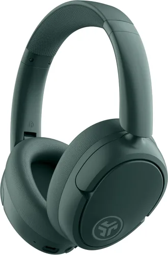 Vista 25 de JLab JBuds Lux ANC Jelle Auriculares inalámbricos sobre la oreja, fondo rubor Fondo Blush