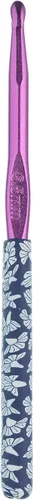 Vista 9 de The Quilted Bear Ganchos de ganchillo – Ganchos de ganchillo florales de agarre suave premium con mango ergonómico de arcilla polimérica, gama
