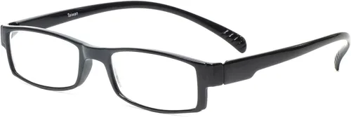 Vista 14 de Calabria 762 Gafas de lectura colgantes alrededor del cuello, lentes azules o transparentes, para hombres y mujeres, duraderos y modernos, patillas
