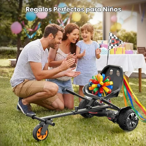 Vista 6 de Awwscooter Hoverboard Go Kart accesorio para niños y adultos no incluido