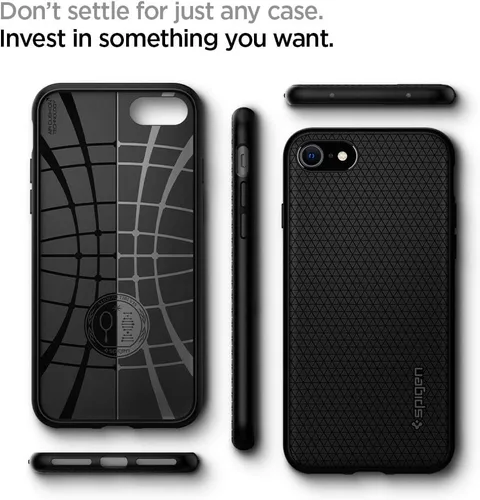 Vista 8 de Spigen - Funda Liquid Air Armor para iPhone 7 / iPhone 8 de diseño flexible durable y de fácil agarre para Apple iPhone 7 (2016) / iPhone 8 (2017)