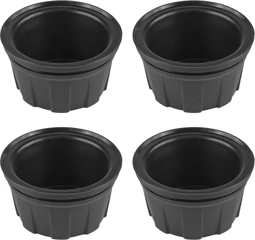 Vista 3 de Caltric 4 tapas centrales de rueda compatibles con Honda Rancher TRX420F FE FM 4x4 2007 2008 2009 2010-2020 delantera o trasera