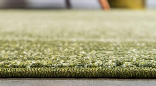 Vista 4 de Alfombra Unique Loom colección Del Mar - Abigail (2,16 m x 3,05 m Rectangular, Verde Claro/ Marfil)