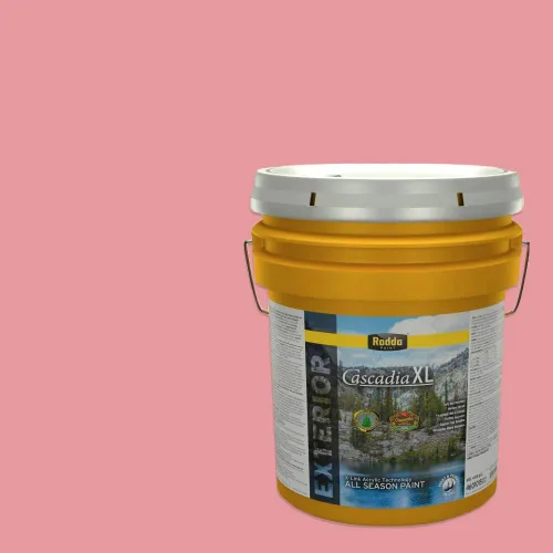 Vista 47 de Rodda Paint CASCADIA ZERO - Pintura plana e imprimación para interiores en uno, cuarto de galón, rosa Mullen