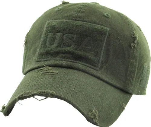 Vista 210 de KBETHOS Tactical Operator Collection USA Fishing Mesh Ballcap Flag Patch America Outdoors Trucker Baseball Cap