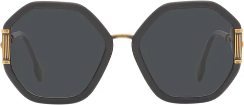 Vista 3 de Versace Gafas de sol para mujer marco negro lentes gris oscuro 2362in