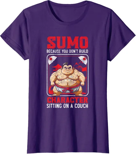 Vista 8 de Sumo Wrestler - Camiseta de lucha libre japonesa de lucha libre de sumo, Negro