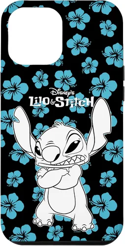 Vista 26 de Disney Lilo & Stitch - Carcasa para iPhone 17, diseño floral