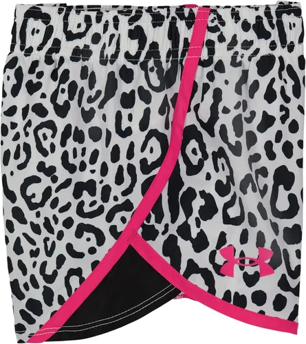 Vista 2 de Under Armour baby-girls Short Sleeve Shirt and Shorts Set, Durable Stretch and Lightweight