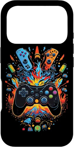 Vista 30 de Gamer Aesthetic Graphic Gaming Video Games Boys Teens Kids Case for iPhone 17
