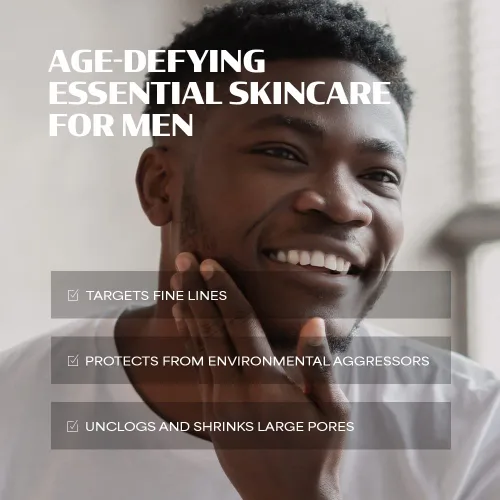 Vista 7 de Crema facial antienvejecimiento para hombre Hidratante facial avanzado para hombres Crema facial antiarrugas para hombres Crema facial
