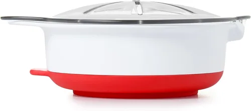 Vista 6 de OXO Good Grips Cocedor de huevos para microondas, blanco
