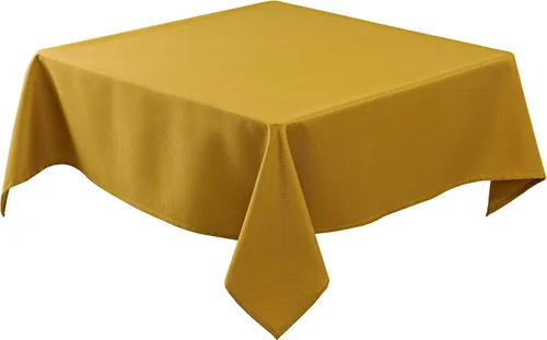 Vista 81 de Biscaynebay Auqa - Mantel cuadrado de 54 x 54 pulgadas, mantel de tela con tarjeta azul Auqa, pequeño, plegable, resistente al agua, para cocina