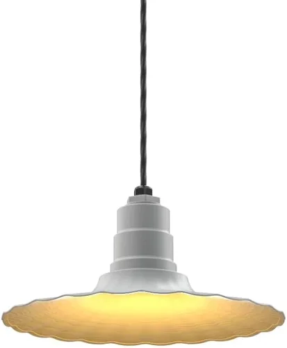 Vista 30 de Steel Lighting Co. Colgante Eagle Rock Lámpara montada en el techo Onda radial de 16 pulgadas vástago de 12 pulgadas Acero resistente