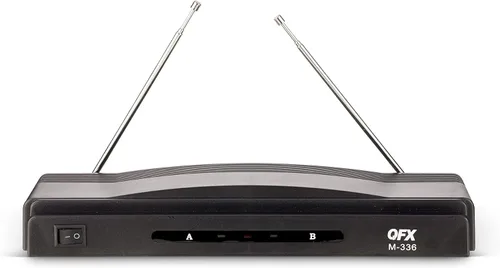 Vista 3 de QFX M-336 Micrófono profesional dinámico inalámbrico - Paquete doble