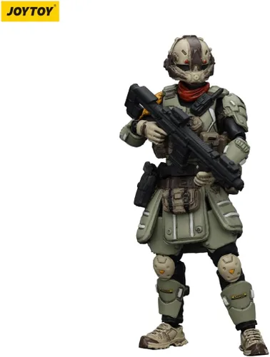 Vista 6 de JoyToy 1/25 - Colección de figuras de acción Dark Source, ejército de mecha de hueso de acero, modelo militar Fear XS-03, tipo de incursión