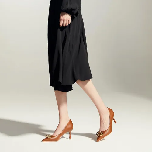 Vista 5 de C.Paravano Zapatos de tacón para mujer Zapatos de tacón para mujer Zapatos de tacón para mujer Diseño elegante de punta puntiaguda Tacones