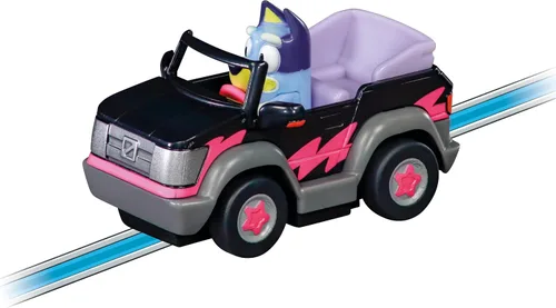 Vista 4 de Carrera Primer juego de pista de carreras Bluey Toy Slot Car - Bluey