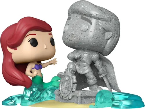 Vista 2 de Funko Pop! Moment Disney: Ariel con Eric Statue Edición Especial Multicolor Figura de vinilo exclusiva #1169