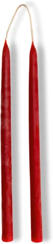 Vista 37 de Candlestock Velas cónicas de cera de abejas – 1/2 pulgada de diámetro, cera de abeja pura 100% natural de Estados Unidos, mecha de algodón, sin