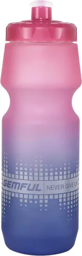 Vista 14 de GEMFUL Botella de agua para bicicleta de 24 onzas, paquete de 2 botellas de agua para ciclismo, sin BPA, con tapa a prueba de fugas, se adapta a