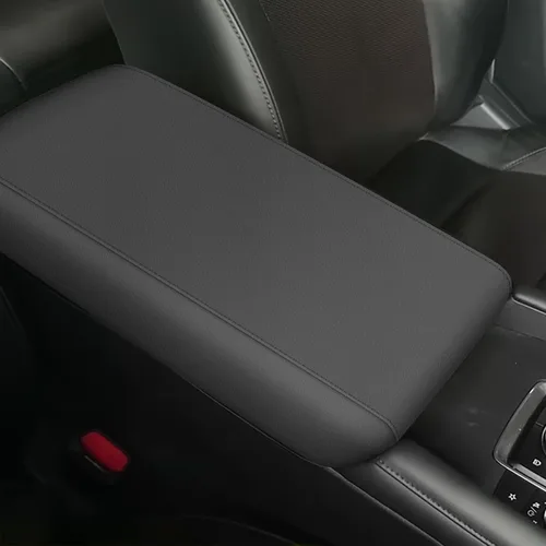 Vista 37 de AOMSAZTO Jumeat - Fundas de consola de asiento para Dodge Ram 1500 2002-2012, fundas para reposabrazos para Dodge Ram 1500, color negro