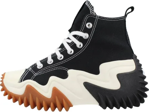 Vista 2 de Converse Run Star Motion Hi - Tenis deportivos negros para mujer, Blanco