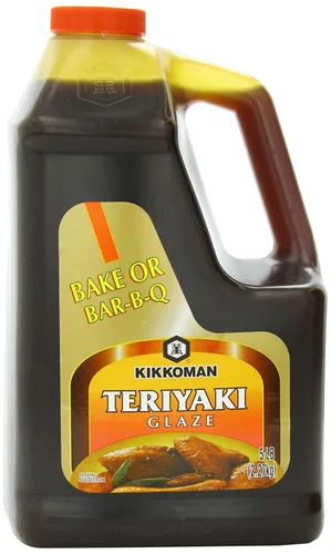 Vista 6 de Kikkoman 5 LB 6 OZ Sin conservantes Menos Esmalte Teriyaki de Sodio