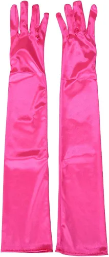 Vista 4 de Xuhan 15 21 Long Flapper Evening Opera Satin Gloves for Women Elbow Length 1920s