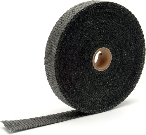 Vista 8 de Design Engineering - Cinta aislante para escape DEI 01010, rollo de 1" x 50' - color canela, Negro