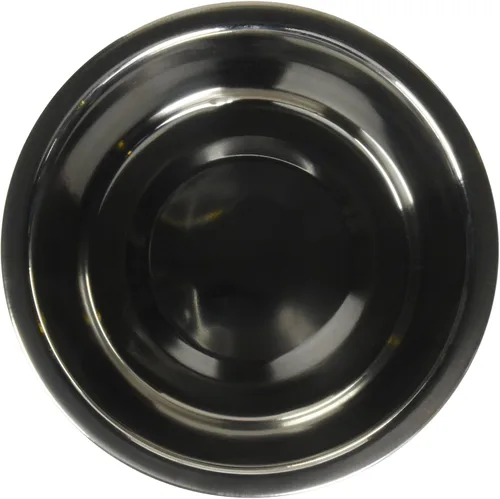 Vista 2 de Loving Pets Plato de acero inoxidable estándar, cuenco para perros, 1 cuarto de galón