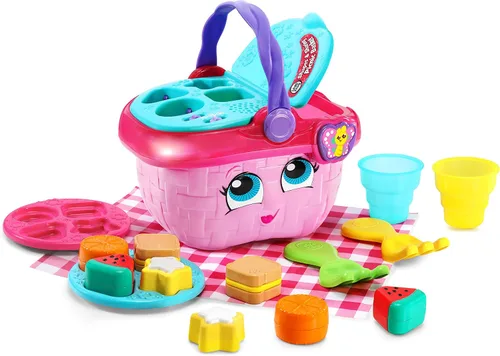 Vista 10 de LeapFrog Cesta de Picnic Formas y Compartir (Empaque Libre de Frustraciones), Rosa