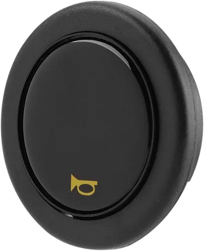 Vista 5 de Fydun Cubierta del altavoz del volante modificado para automóvil, botón de bocina, botón de altavoz estándar ilimitado, botón universal modificado