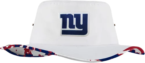 Vista 17 de FOCO - Sombrero deportivo para mujer, con logotipo de equipo de la NFL, para exteriores, para el sol Blanco híbrido
